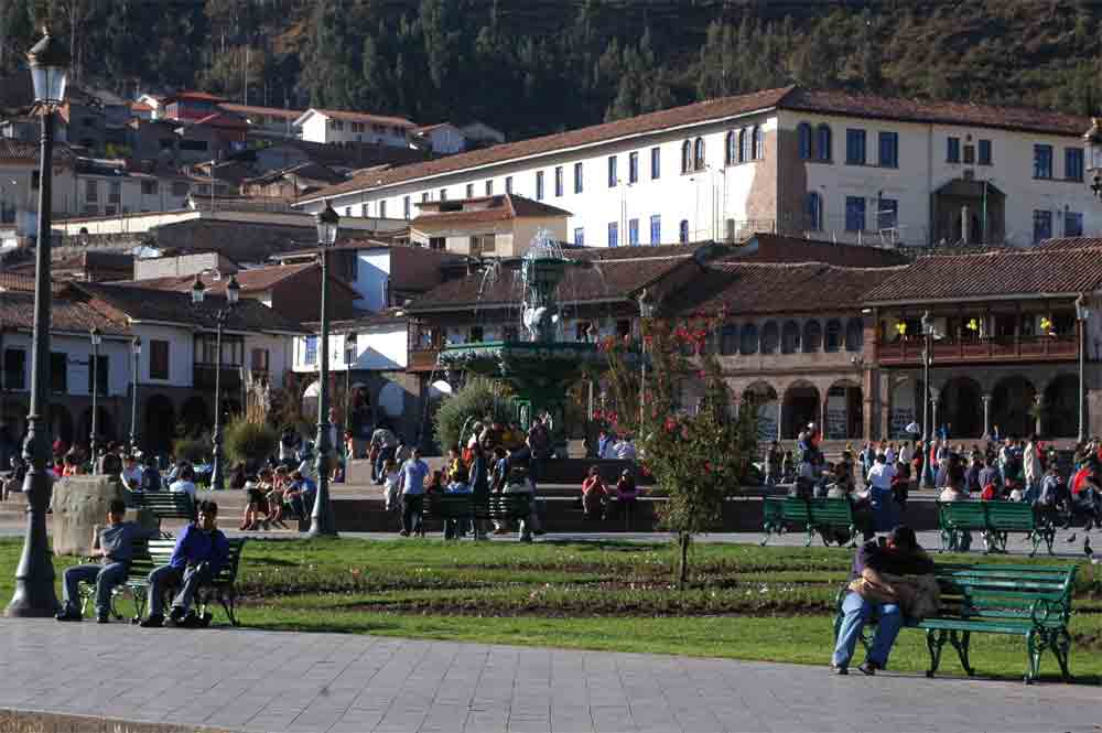 01 - Peru - Cusco, plaza de armas